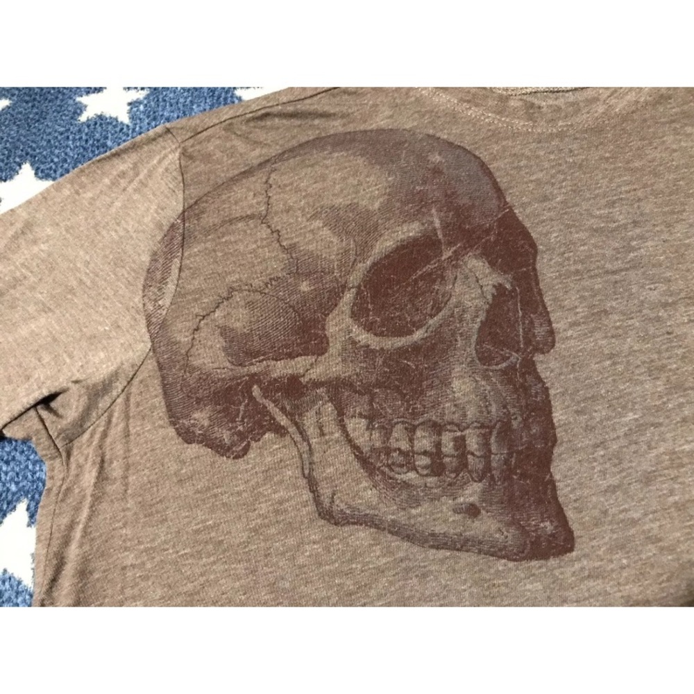 NWOT Vintage POSITANO SKELETON SKULL Shirt XL Bones Skate Board Thrasher Vision - Picture 2 of 4